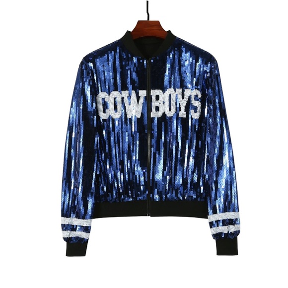 Sale‼️Dallas Cowboys sequin jacket. No Discount ‼️‼️ - Picture 13 of 13